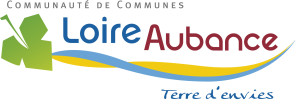 logo communauté de communes loire aubance, terres d'envies